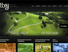 Tablet Screenshot of grounds.tbglandscape.com